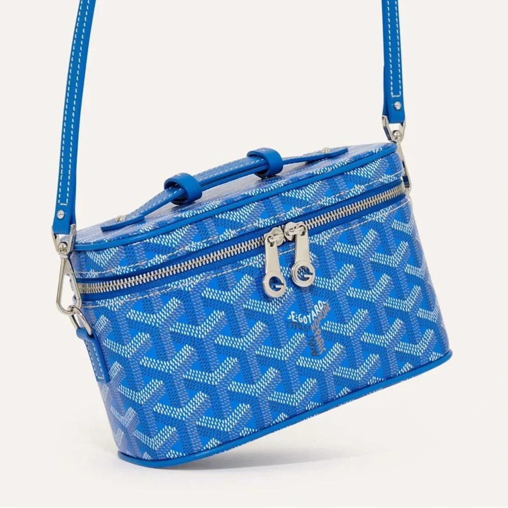 NWT Goyard Muse Mini Vanity Bag - Blue